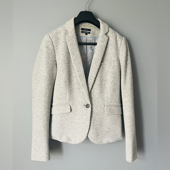 Light gray short style blazer - Picture 1 of 4